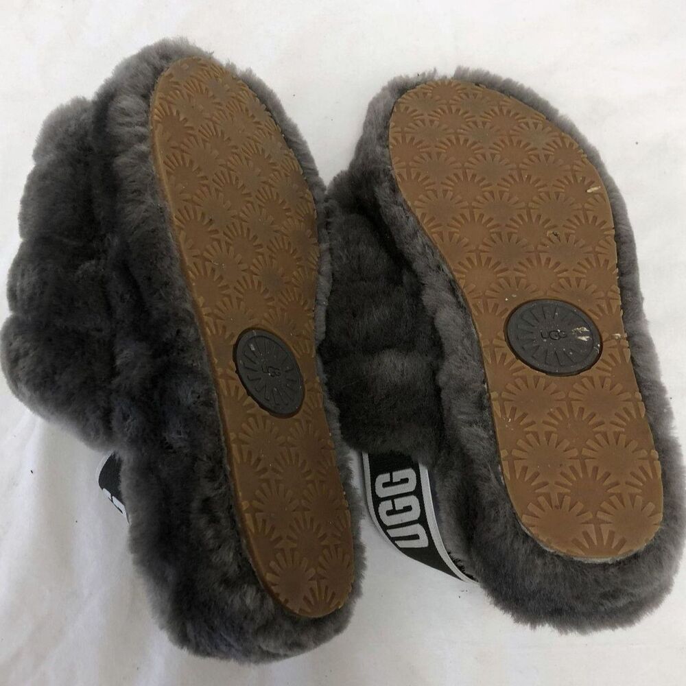 UGG Women’s Puffy Snugg Slides - Size 8 - Picture 7 of 7